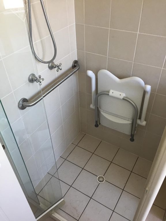 Drop-down Shower Seat | Home Modifications