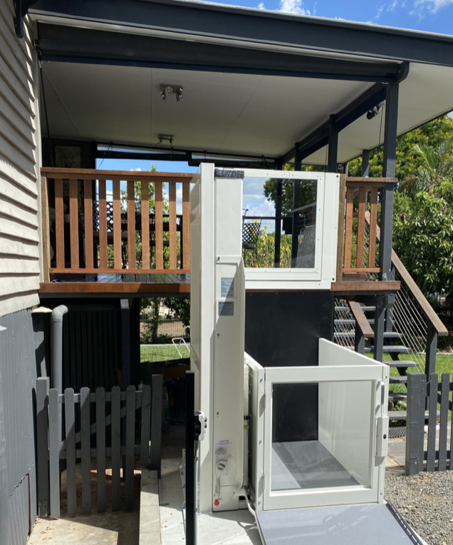 residential external access vertical lift